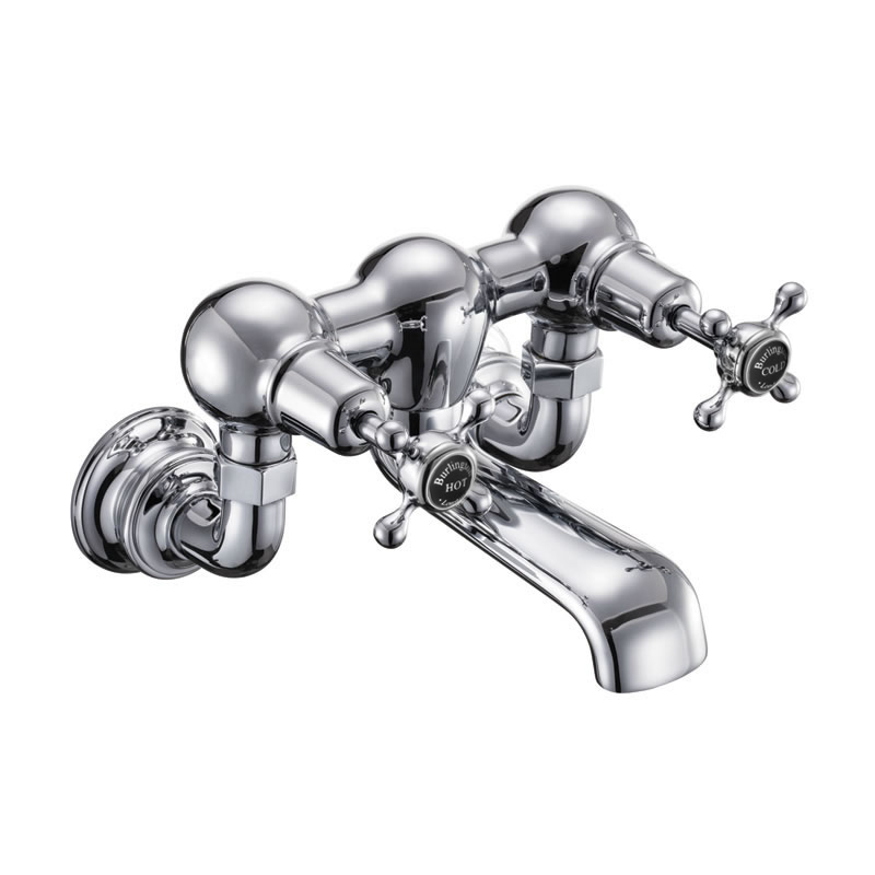 Claremont Regent bath filler - wall mounted